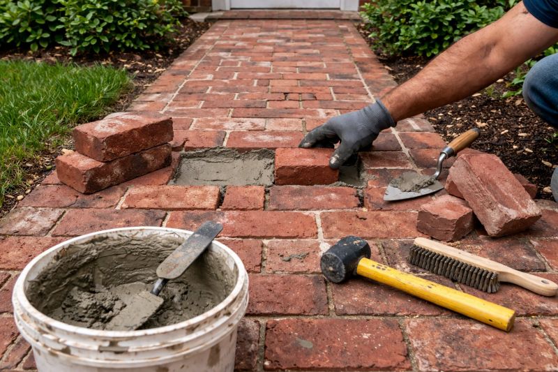 Brick Driveway Repair in Delaware County, PA