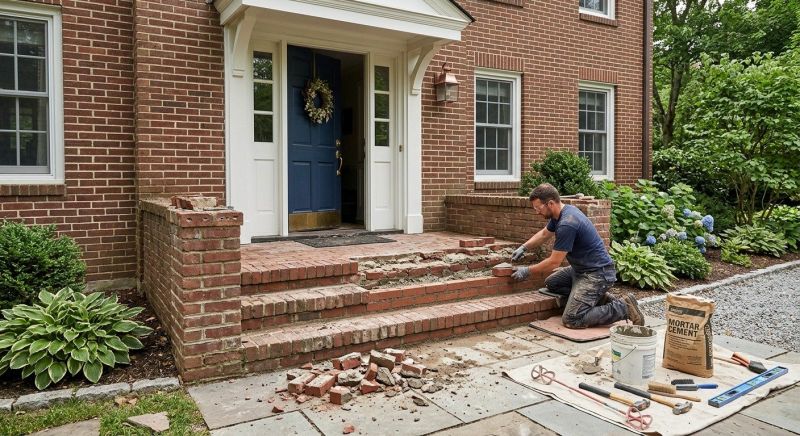 Brick Flatwork Repair in Audubon, NJ
