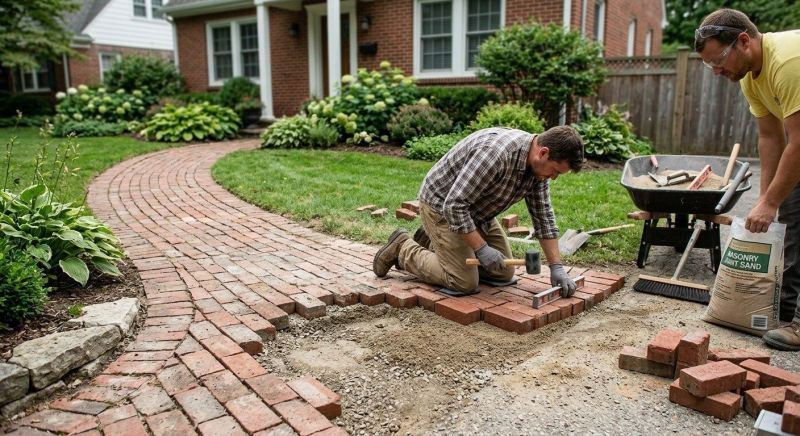 Brick Flatwork Repair in Dresher, PA