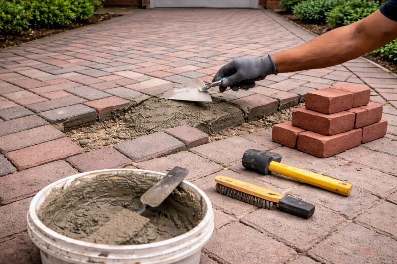 Brick Flatwork Repair in Gloucester County, NJ