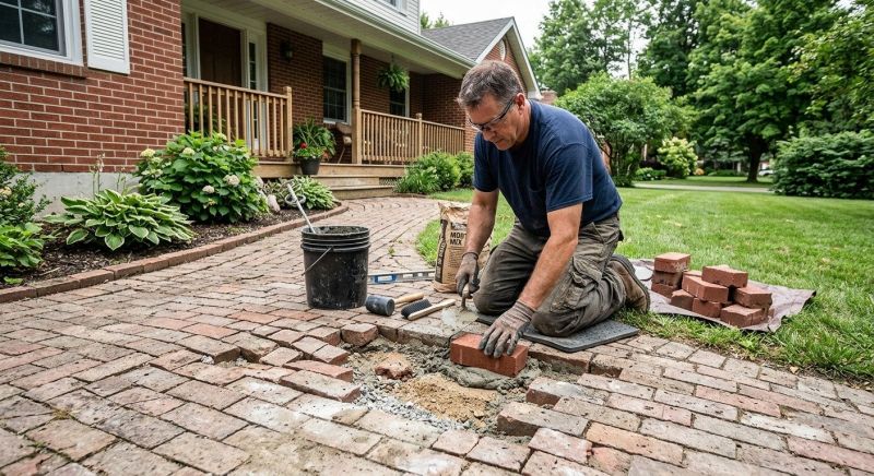 Brick Flatwork Repair in King Of Prussia, PA