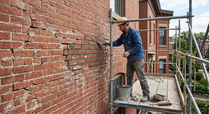 Brick Masonry Repair in Newtown Square, PA