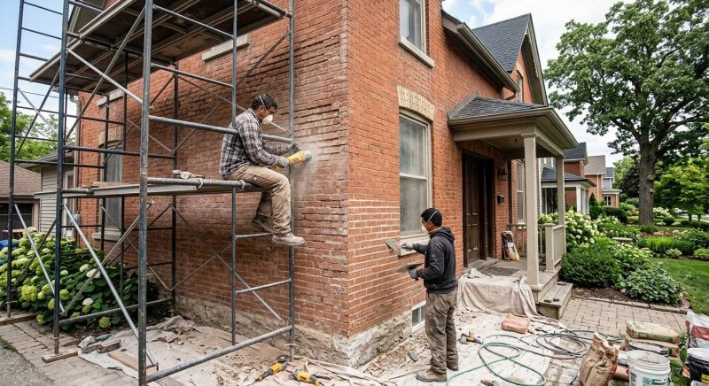 Brick Restoration in Chester County, PA