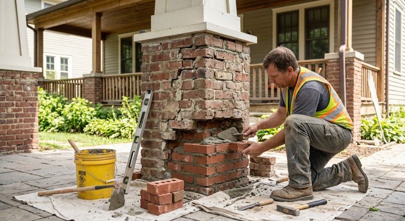 Brick Restoration in Downingtown, PA