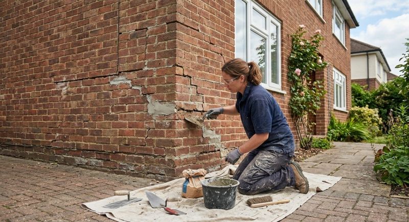 Brick Wall Repair in Cheltenham, PA