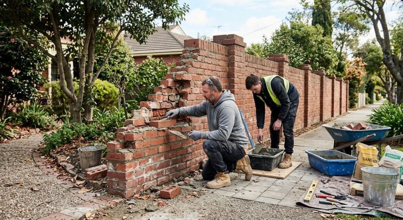 Brick Wall Repair in Glen Mills, PA