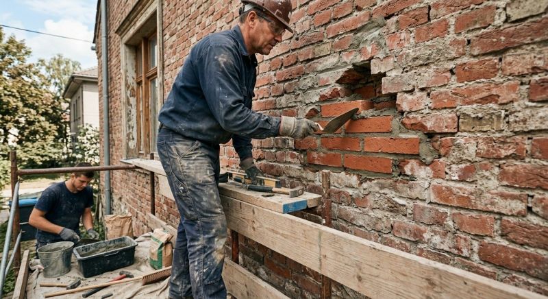 Brick Wall Repair in Upper Darby, PA