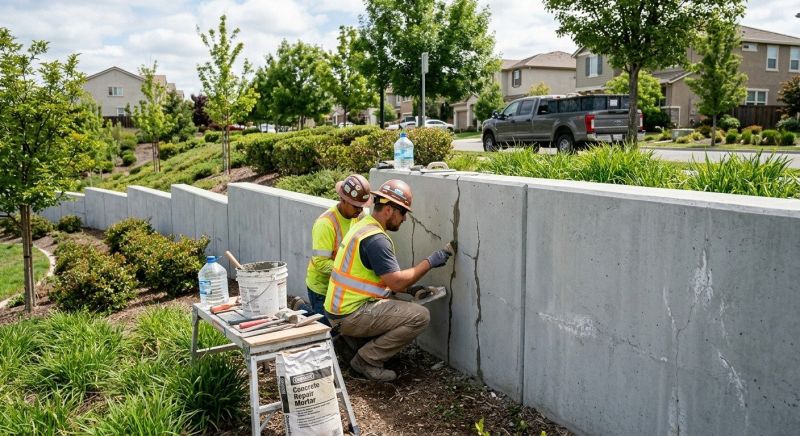 Retaining Wall Repair in Fort Washington, PA