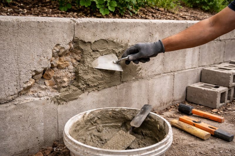 Retaining Wall Repair in Delaware County, PA