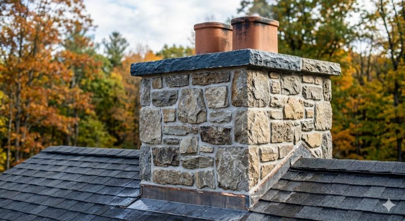 Stone Chimney Installation in Avondale, PA