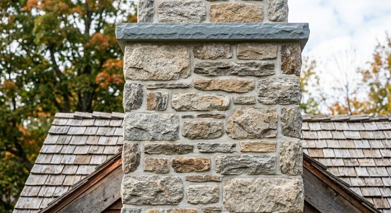 Stone Chimney Installation in Delaware County, PA