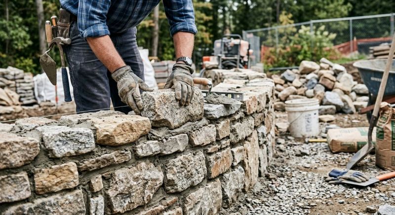 Stone Masonry Installation in Berwyn, PA