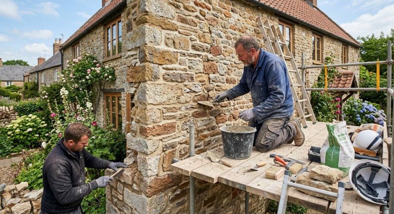 Stone Masonry Repair in Bryn Mawr, PA