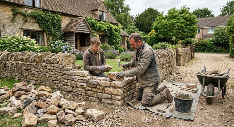Stone Wall Repair in Gloucester County, NJ