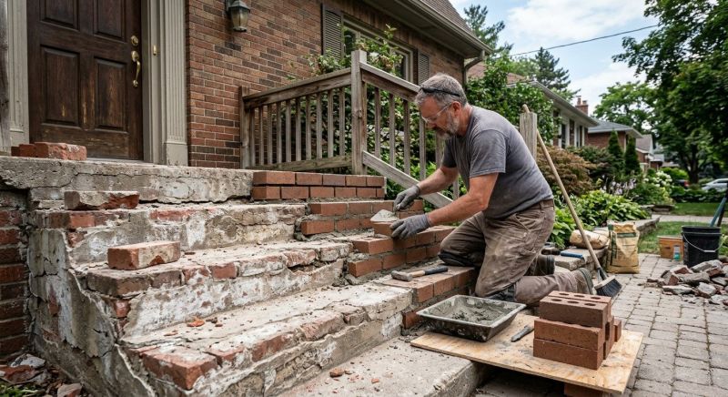 Stonework Repair in Clementon, NJ